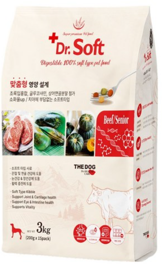 더독 노령견용 강아지 닥터 소프트 사료